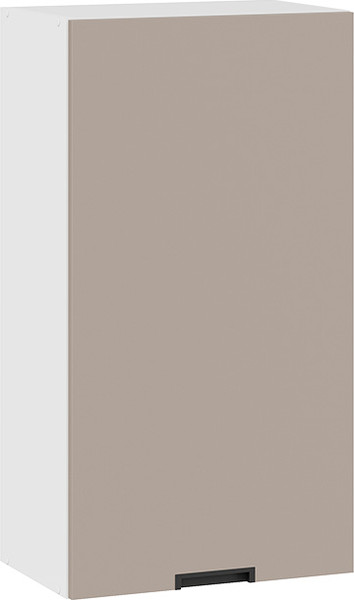 Изображение товара Шкаф навесной для кухни ТриЯ Гренада 1ВВ5 с одной дверью (белый/холст латте)