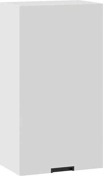 Изображение товара Шкаф навесной для кухни ТриЯ Гренада 1ВВ5 с одной дверью (белый/холст мокко)