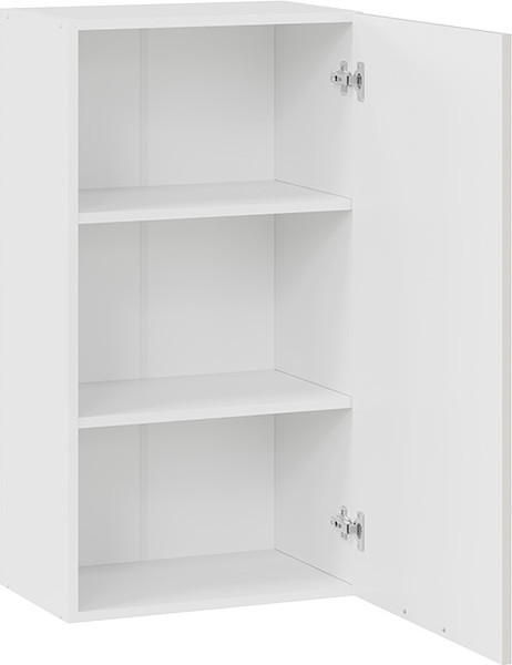 Изображение товара Шкаф навесной для кухни ТриЯ Гренада 1ВВ5 с одной дверью (белый/холст мокко)