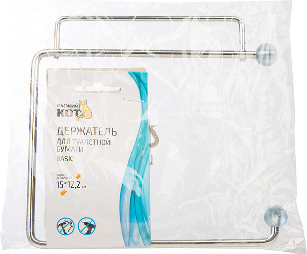 Изображение товара Держатель для туалетной бумаги Рыжий кот Basic 110761