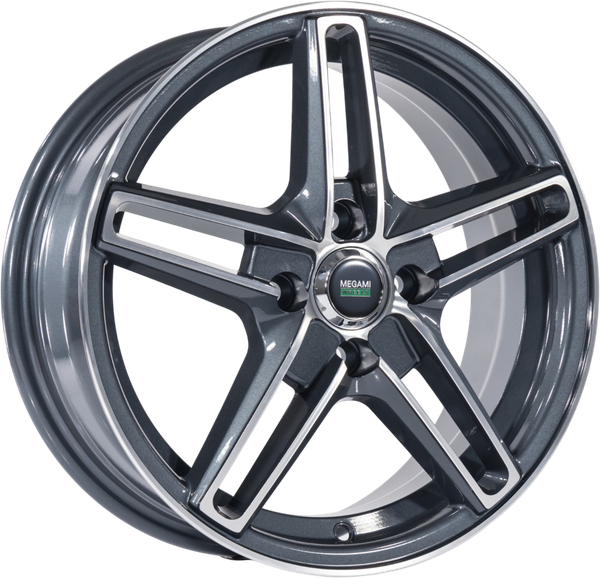 Изображение товара Литой диск Megami MGM-17FF 15x6" 4x100мм DIA 54.1мм ET 48мм GMF