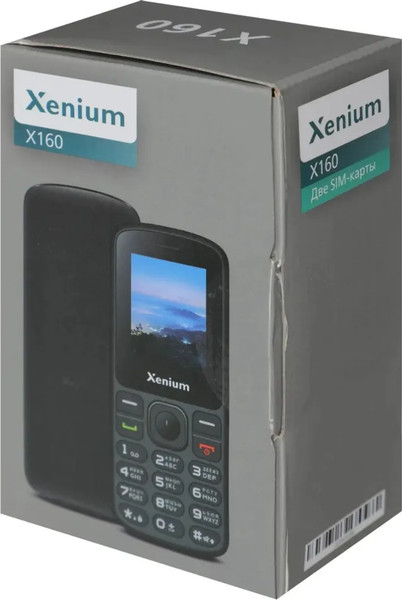 Изображение товара Мобильный телефон Xenium X160 / CTX160BK/00 (черный)
