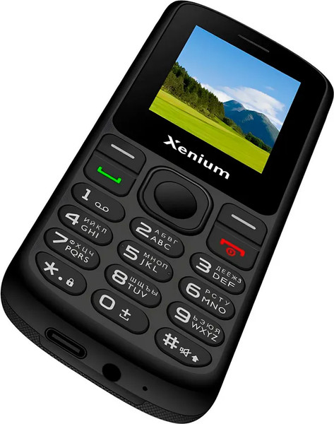 Изображение товара Мобильный телефон Xenium X160 / CTX160BK/00 (черный)