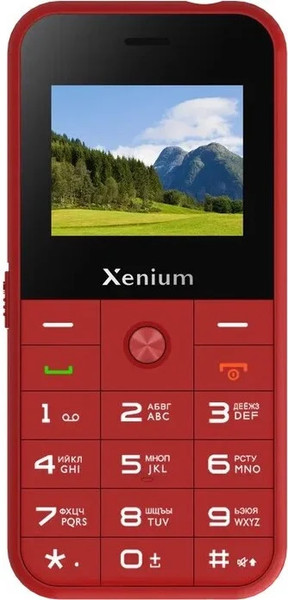 Изображение товара Мобильный телефон Xenium X718 / CTX718RD/00 (красный)
