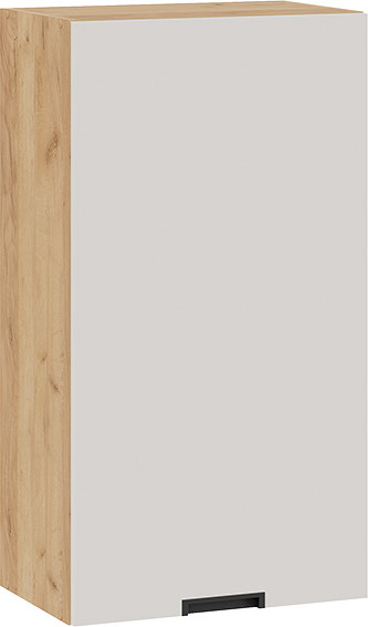 Изображение товара Шкаф навесной для кухни ТриЯ Гренада 1ВВ5 с одной дверью (дуб крафт золотой/холст мокко)