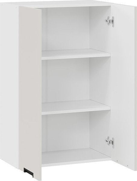 Изображение товара Шкаф навесной для кухни ТриЯ Гренада 1ВВ6 с двумя дверьми (белый/холст мокко)