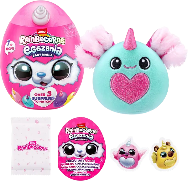 Изображение товара Игрушка-сюрприз Zuru Rainbocorns Eggzania Baby Mania S1 / 92111
