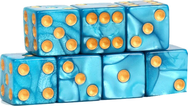 Изображение товара Набор кубиков для настольной игры Время игры 9889079 (10шт)