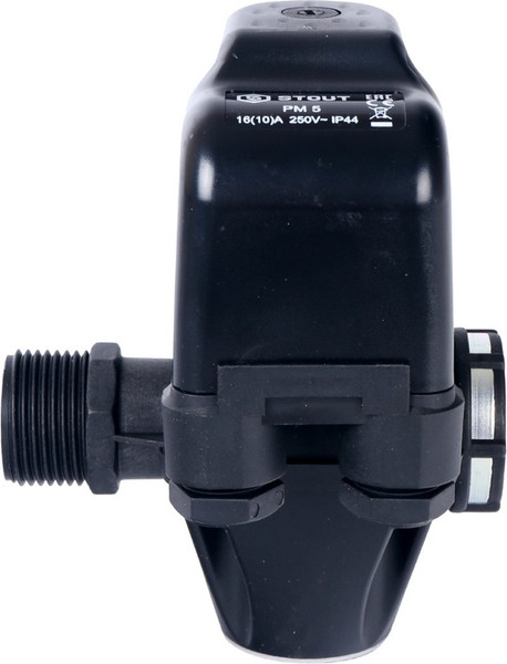 Изображение товара Реле давления Stout PM5-3W 1-5 бар / SCS-0001-000053 (со встроенным манометром)