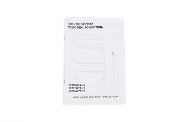 Изображение товара Полотенцесушитель электрический Wellerein LD0106 (50x80, черный)