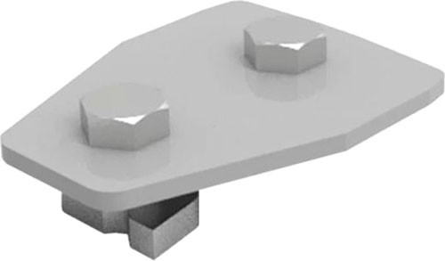 Изображение товара Соединитель профиля монтажного Taners Продольный №2 / TN.0620.000.000.0020.S