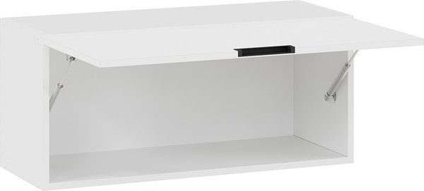 Изображение товара Шкаф навесной для кухни ТриЯ Гренада 1В8Г с одной откидной дверью (белый/холст белый)