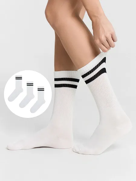 Изображение товара Носки Mark Formelle 217A-574 (р.23-25, белый-3/рис.574, 3 пары)