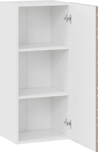 Изображение товара Шкаф навесной для кухни ТриЯ 1ВВ4-Ф Гренада 1ВВ4 с одной дверью (белый/холст латте)