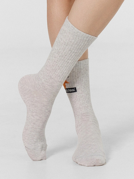 Изображение товара Носки Mark Formelle 217G-2663 (р.23-25, св.серый меланж-7/рис.2663, 7 пар)
