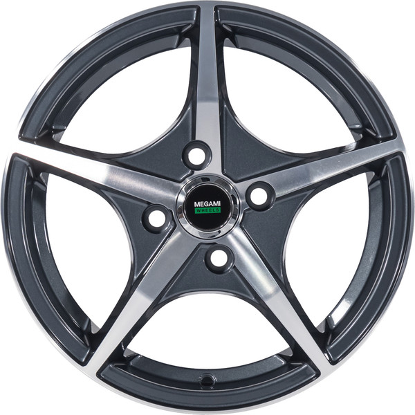 Изображение товара Литой диск Megami MGM-19FF 14x5.5" 4x100мм DIA 54.1мм ET 40мм GMF