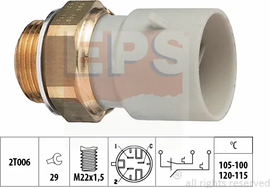Изображение товара Датчик включения вентилятора EPS 1.850.649
