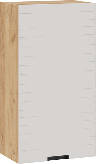 Изображение товара Шкаф навесной для кухни ТриЯ 1ВВ5-Ф Гренада с одной дверью (дуб крафт золотой/холст мокко)