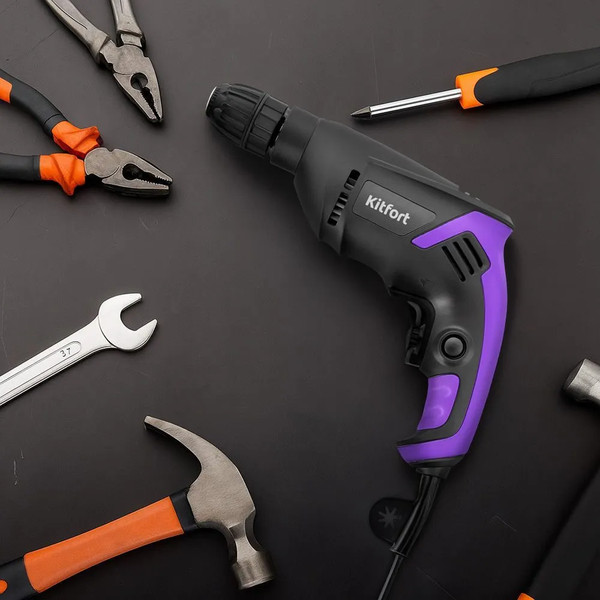 Изображение товара Аккумуляторная дрель-шуруповерт Kitfort КТ-6531