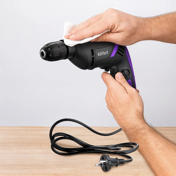 Изображение товара Аккумуляторная дрель-шуруповерт Kitfort КТ-6531