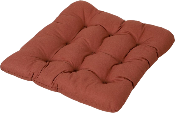 Изображение товара Подушка на стул BIO-LINE 9 точек с завязками 35x37 / PHH9 (мокко)