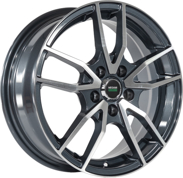 Изображение товара Литой диск Megami MGM-20FF 15x6" 5x100мм DIA 57.1мм ET 38мм GMF