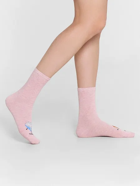 Изображение товара Носки детские Mark Formelle 430K-3082 (р.20, розовый меланж)