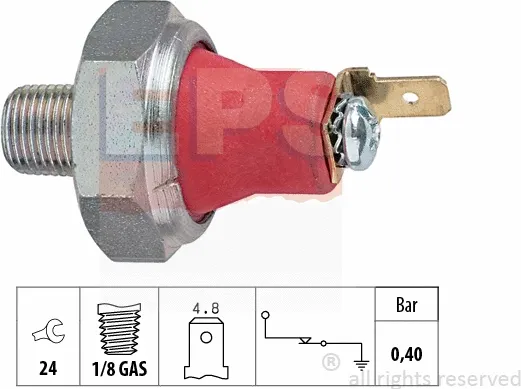 Изображение товара Датчик давления масла EPS 1.800.173