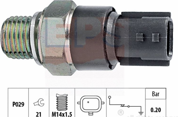 Изображение товара Датчик давления масла EPS 1.800.189
