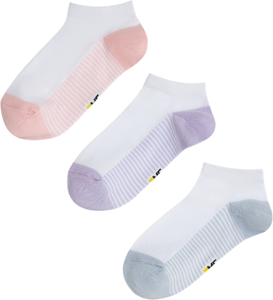 Изображение товара Носки детские Mark Formelle 406A-3176 (р.14, белый/розовый/светлая лаванда/облако)