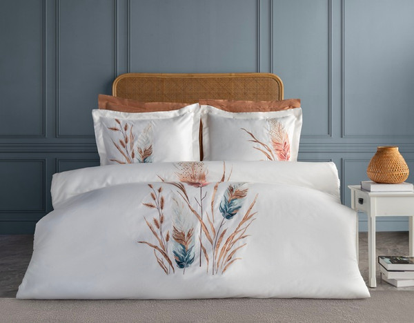 Изображение товара Комплект постельного белья Dantela Vita Bohem / 12355 (белый)