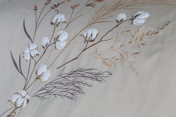 Изображение товара Комплект постельного белья Dantela Vita Moneda / 12357 (бежевый)