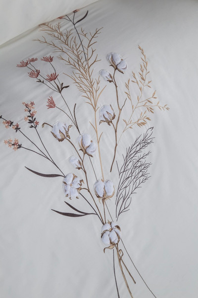 Изображение товара Комплект постельного белья Dantela Vita Moneda / 12357 (кремовый)