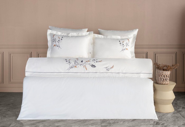 Изображение товара Комплект постельного белья Dantela Vita Sementa / 12360 (антрацит)