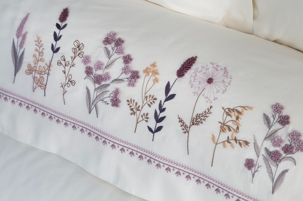 Изображение товара Комплект постельного белья Dantela Vita Veria / 12361 (баклажан)