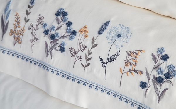 Изображение товара Комплект постельного белья Dantela Vita Veria / 12361 (синий)