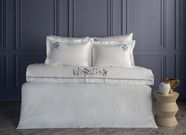 Изображение товара Комплект постельного белья Dantela Vita Veria / 12361 (синий)