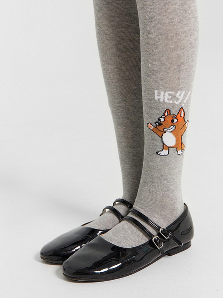 Изображение товара Колготки детские Mark Formelle 700K-2952 (р.104-110, серый меланж)