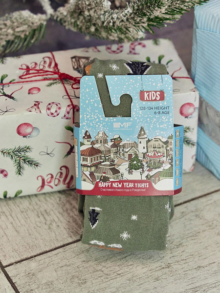 Изображение товара Колготки детские Mark Formelle 700K-3005 (р.104-110, оливка)