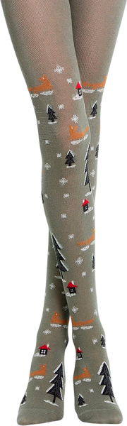 Изображение товара Колготки детские Mark Formelle 700K-3005 (р.104-110, оливка)