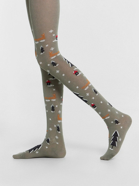 Изображение товара Колготки детские Mark Formelle 700K-3005 (р.104-110, оливка)