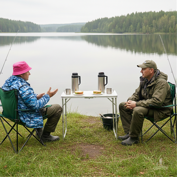 Изображение товара Комплект складной мебели Coyote HKTB-1030L / HKC-1046 (темно-зеленый)