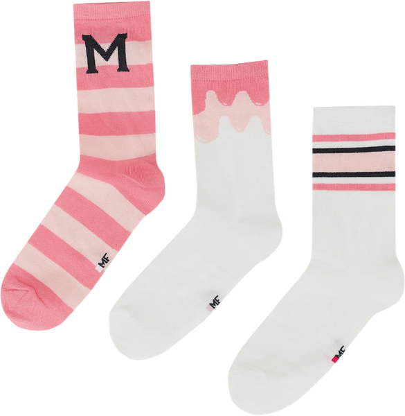 Изображение товара Носки детские Mark Formelle 430A-3066 (р.20, лиловый/белый-3)