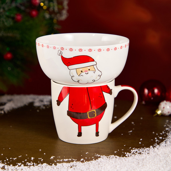 Изображение товара Набор столовой посуды Lefard Дед Мороз 260-1065