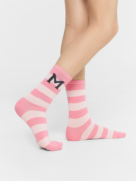 Изображение товара Носки детские Mark Formelle 430A-3066 (р.24, лиловый/белый-3)