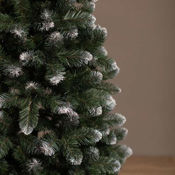 Изображение товара Ель искусственная Ёлушка Никольская иней / ЕНИК 15 (1.6м, подставка пластик)