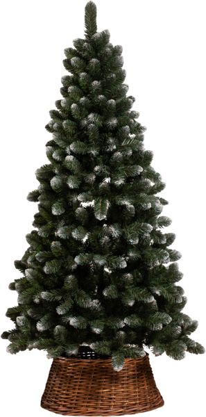 Изображение товара Ель искусственная Ёлушка Никольская иней 1.5м (подставка пластик)