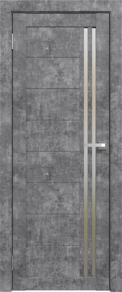 Изображение товара Дверь межкомнатная Юни Амати 26 80x200 (светлый бетон/стекло белое)