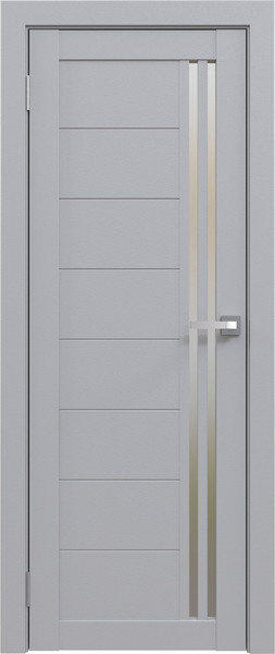 Изображение товара Дверь межкомнатная Юни Амати 26 60x200 (грей/стекло белое)