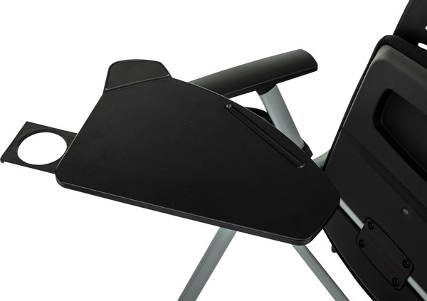 Изображение товара Стул офисный Бюрократ X-Click-PP со столиком (черный/серый)